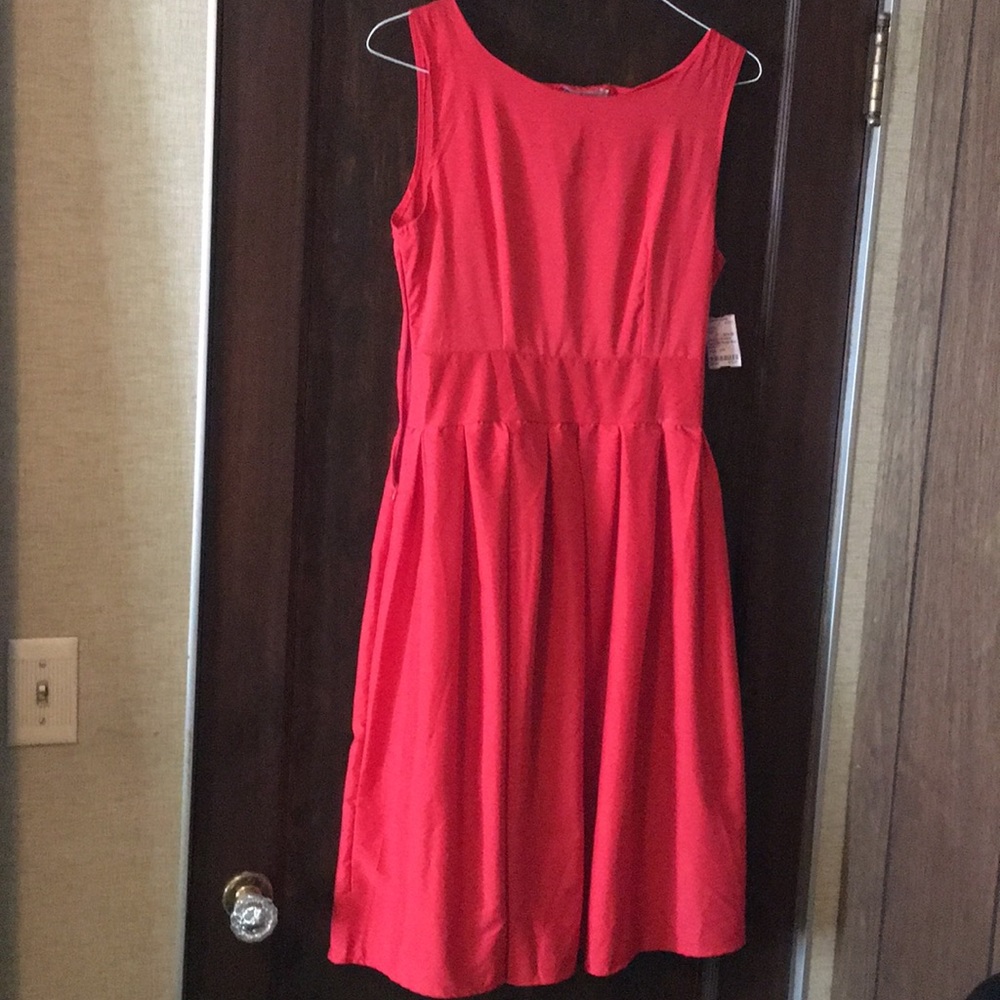 Fun vintage orange dress